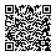 Código QR para número de teléfono +2694108650