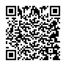 QR-code voor telefoonnummer +2694108654