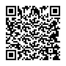 Código QR para número de teléfono +2694108656