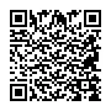 Código QR para número de telefone +2694108657