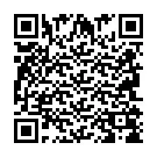 Código QR para número de teléfono +2694108664