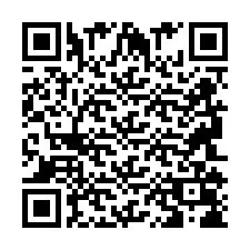 Codice QR per il numero di telefono +2694108671