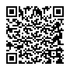 Kod QR dla numeru telefonu +2694108681