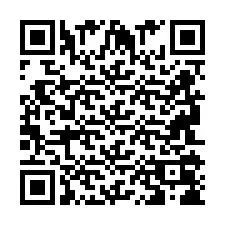 Kod QR dla numeru telefonu +2694108695