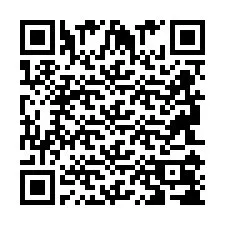 QR код за телефонен номер +2694108701