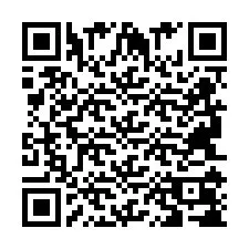 QR Code pour le numéro de téléphone +2694108703