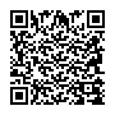 QR-koodi puhelinnumerolle +2694108710