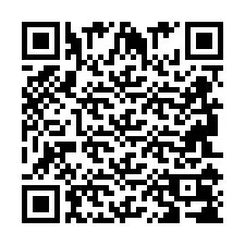 QR-koodi puhelinnumerolle +2694108715