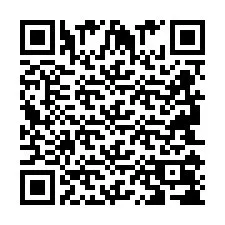 QR-code voor telefoonnummer +2694108718