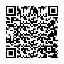 QR код за телефонен номер +2694108734