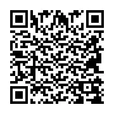 Código QR para número de telefone +2694108743