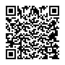 QR-код для номера телефона +2694108757