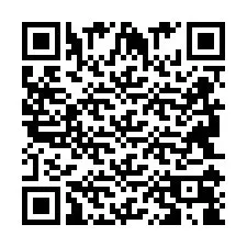 Código QR para número de teléfono +2694108802