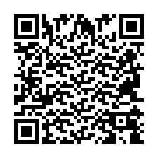 Código QR para número de telefone +2694108803