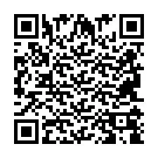 QR код за телефонен номер +2694108807