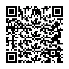 QR-code voor telefoonnummer +2694108823