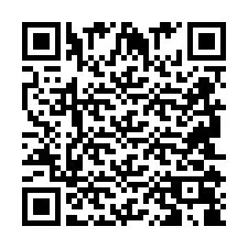 Código QR para número de telefone +2694108839