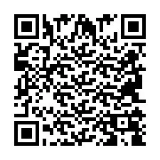 Codice QR per il numero di telefono +2694108843