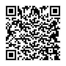 Código QR para número de telefone +2694108862