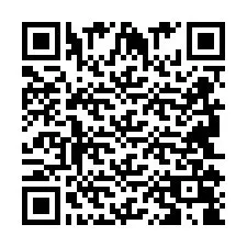 QR-koodi puhelinnumerolle +2694108876