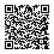 QR-code voor telefoonnummer +2694108880