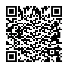 Código QR para número de teléfono +2694108883