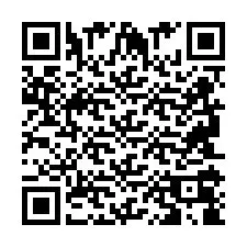 QR Code pour le numéro de téléphone +2694108889