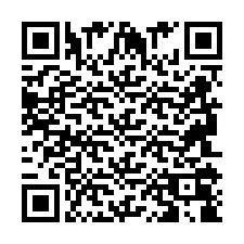 QR код за телефонен номер +2694108891