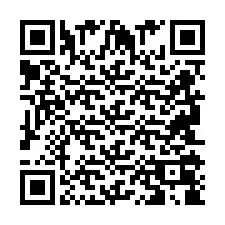 QR Code pour le numéro de téléphone +2694108899