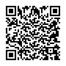 QR-код для номера телефона +2694108908