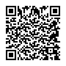 QR-code voor telefoonnummer +2694108929