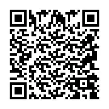 Código QR para número de teléfono +2694108991