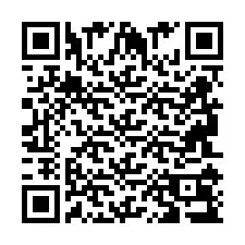 QR-koodi puhelinnumerolle +2694109305