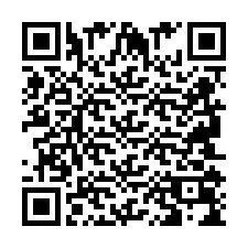 QR-koodi puhelinnumerolle +2694109438