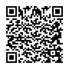 Código QR para número de teléfono +2694109551