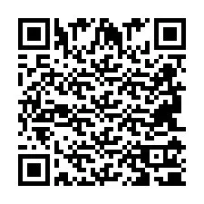 Código QR para número de telefone +2694110107