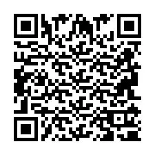 Codice QR per il numero di telefono +2694110115