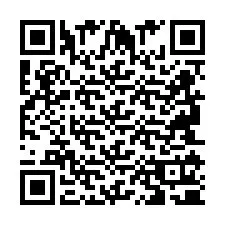 QR-koodi puhelinnumerolle +2694110148