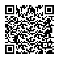 Código QR para número de teléfono +2694110255