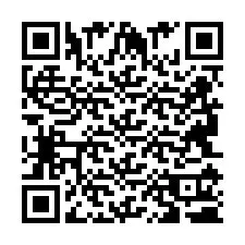 QR-code voor telefoonnummer +2694110302