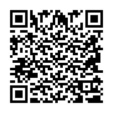 Código QR para número de teléfono +2694110309