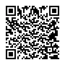 Codice QR per il numero di telefono +2694110357