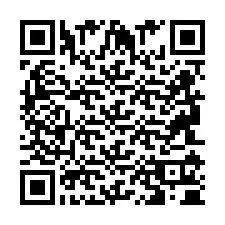 Código QR para número de telefone +2694110401