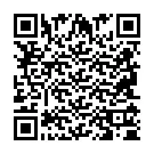 QR-koodi puhelinnumerolle +2694110409