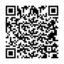 QR kód a telefonszámhoz +2694110417