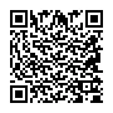 Kod QR dla numeru telefonu +2694110429