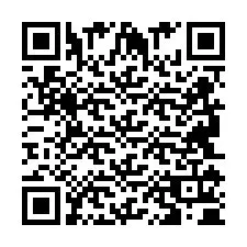 Código QR para número de telefone +2694110456