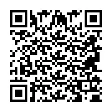 Codice QR per il numero di telefono +2694110457