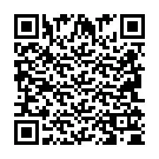 Código QR para número de teléfono +2694110464