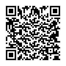 QR-koodi puhelinnumerolle +2694110466